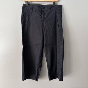 Level 99 Linen Blend Goucho‎ Pants | Black